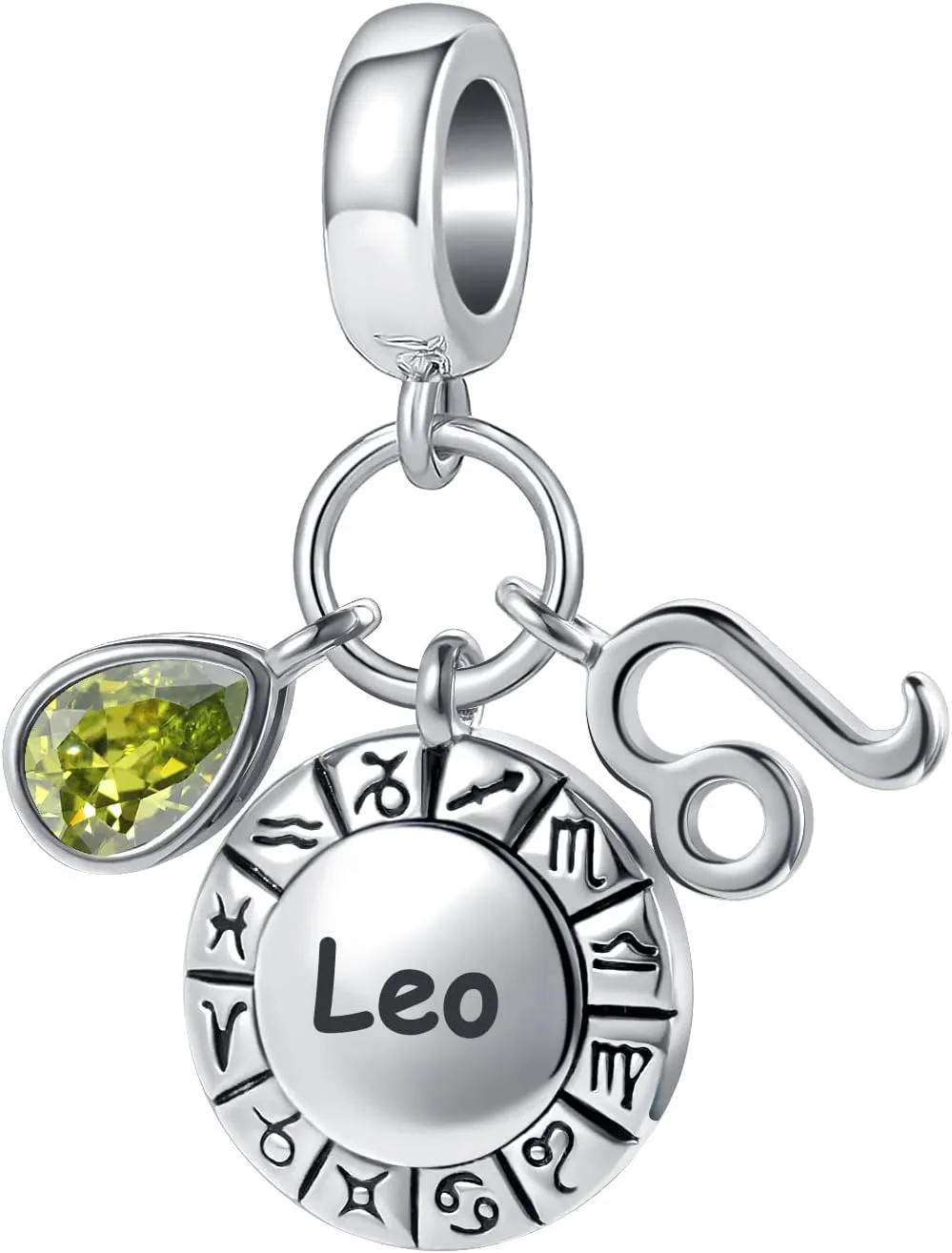 12 Zodiac Sign Aries Birthday Charms for Charm Bracelets 12 Horoscope Constellation Bead