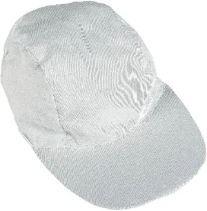 22" DIY Classic White Cotton Baseball Caps - 12 Pc.