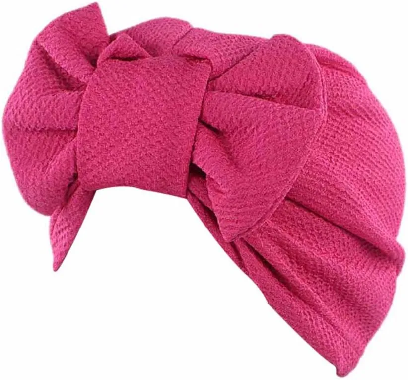 African Women Turban Cap Faux Pearl Head wrap Beaded Headscarf Braid Wrap Hat for Black Women