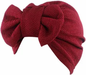 African Women Turban Cap Faux Pearl Head wrap Beaded Headscarf Braid Wrap Hat for Black Women