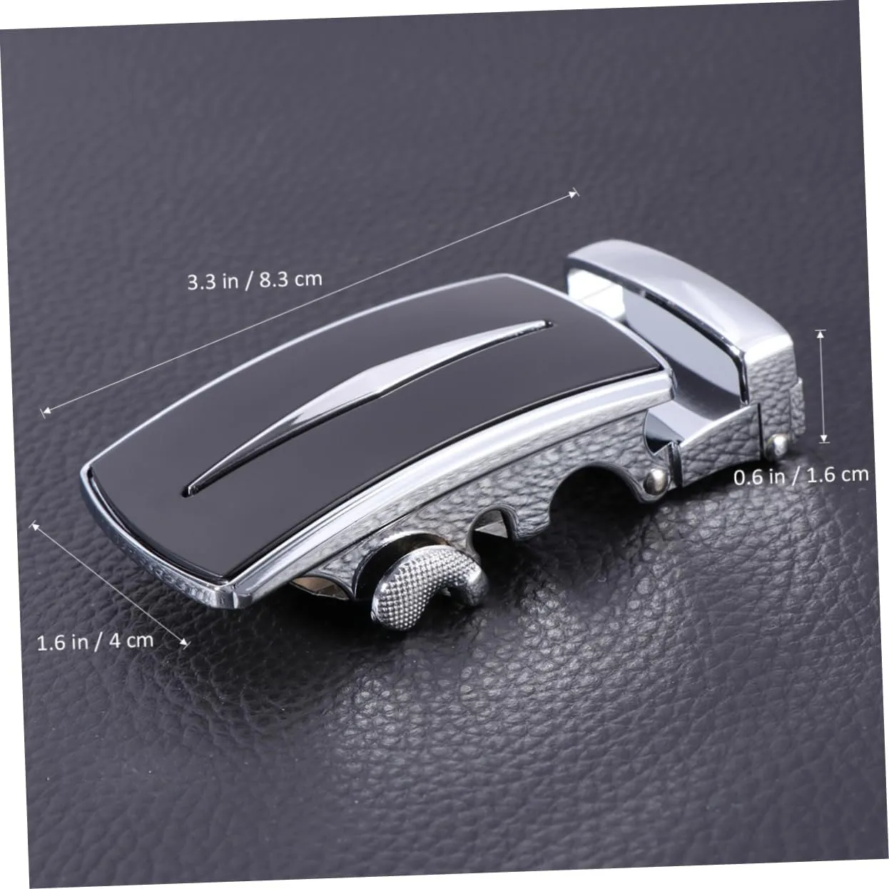 Automatic Belt Buckle Mens Ratchet Belt Leather Belts for Men Belt Buckles Men Buckle for Men Leash
