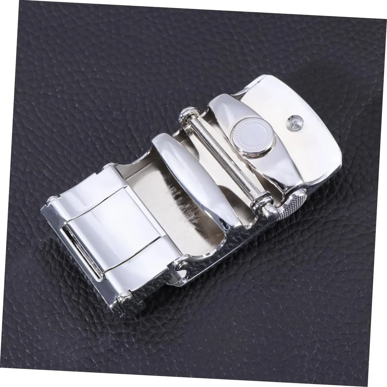 Automatic Belt Buckle Mens Ratchet Belt Leather Belts for Men Belt Buckles Men Buckle for Men Leash