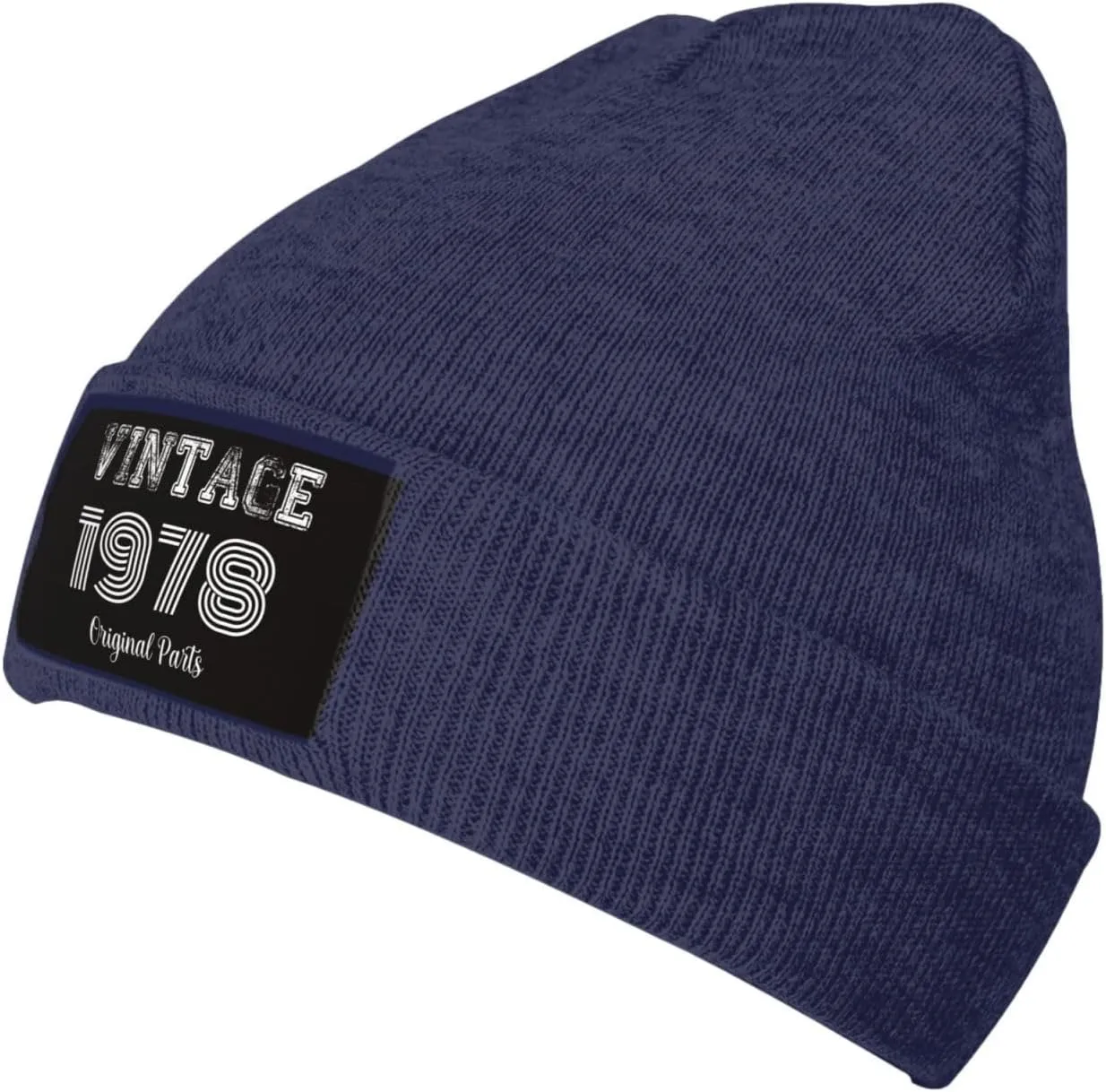 Beanies Men 45th Birthday Gifts Knit Winter Skull Skullies & Beanies Mens Cuffed Hat Vintage 1978 Caps