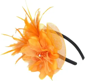 Bowknot Fascinator Hat Feathers Pearl Peacock Feather Hair Band Headband Clip Church Church Tea Party