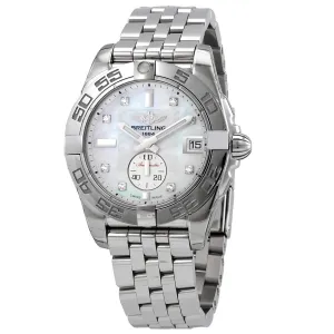Breitling Galactic 36 Automatic Diamond Ladies Watch A37330121A1A1