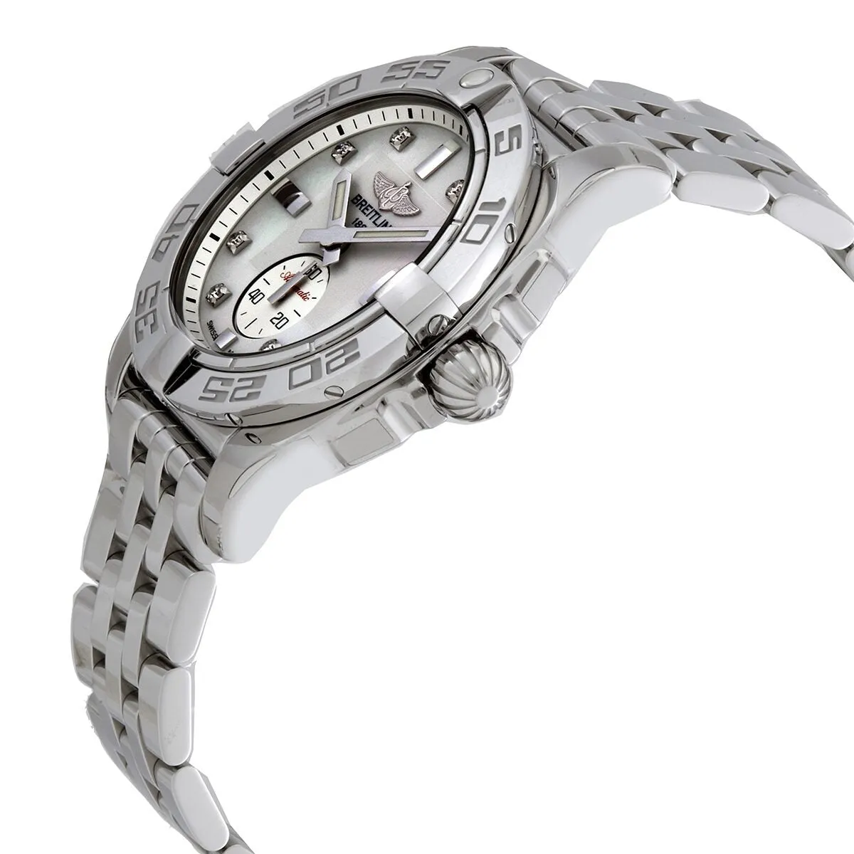 Breitling Galactic 36 Automatic Diamond Ladies Watch A37330121A1A1