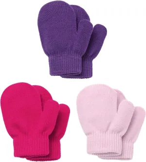 Brook   Bay Toddler Mittens-Kids Magic Gloves Knit Mittens- Childrens Mittens,Kids Mittens Winter,Mittens for Kids,Boys Girls