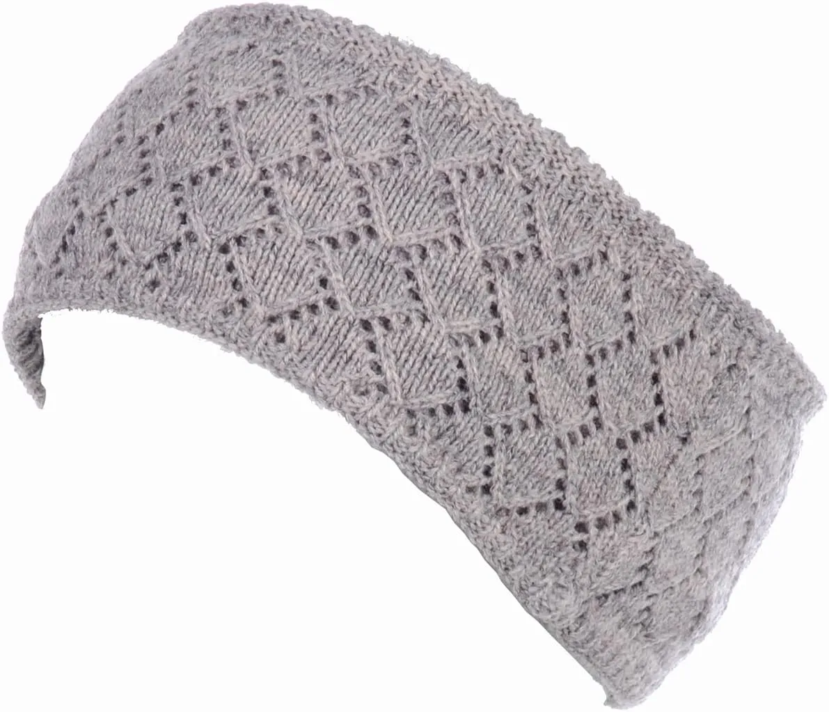 BYOS Womens Winter Cable Plush Warm Fleece Lined Knit Gloves & Headband 2 Pieces Set,Various Styles