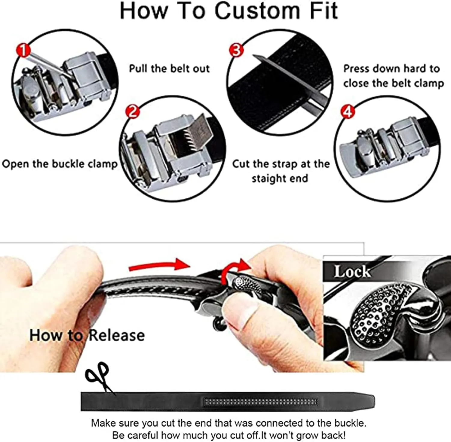 Casual Embossed Leather Belts Adjustable Automatic Buckle Personalized Engraved Gold Dragon Handmade Classic Belt