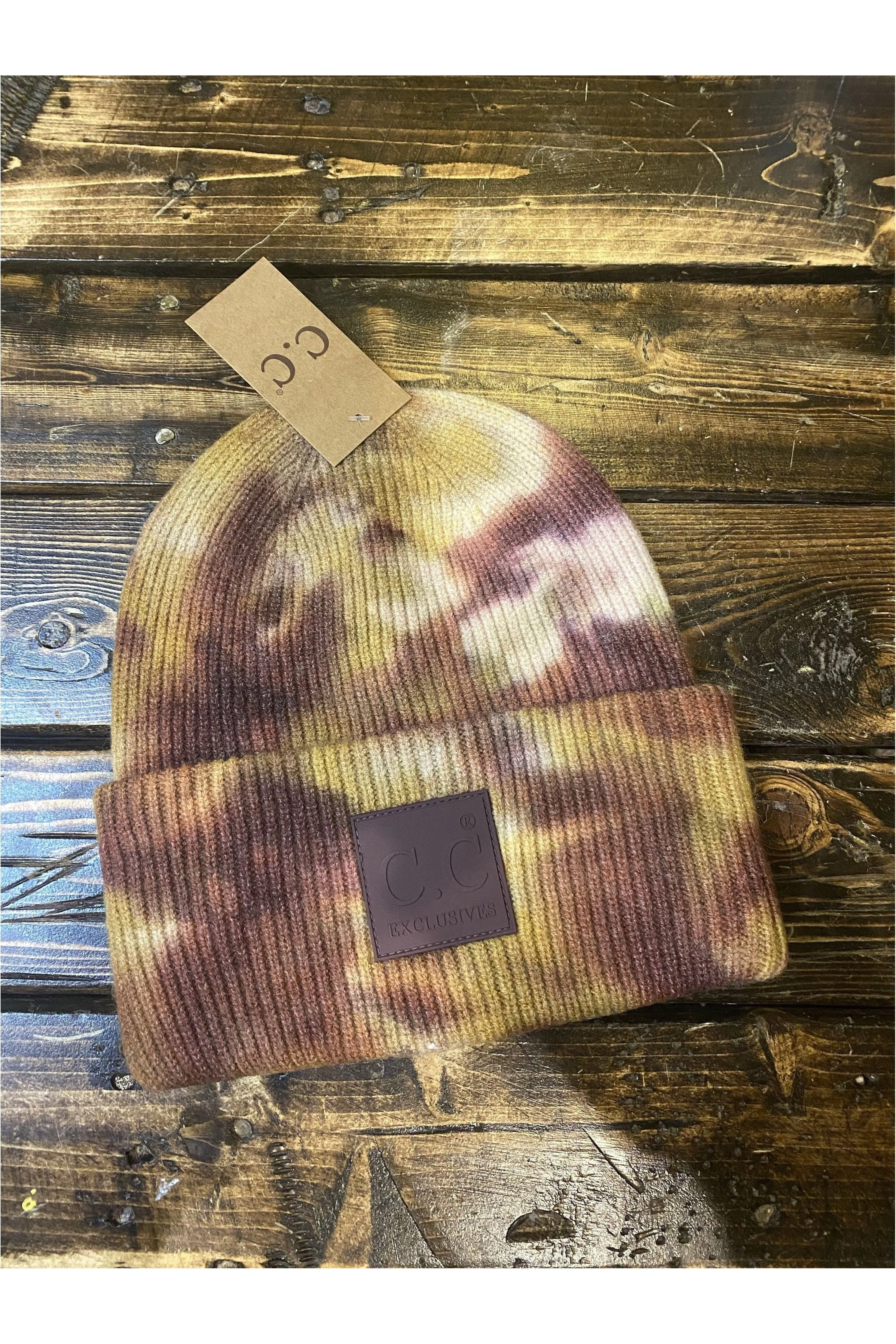 C.C. Tie Dye Beanies