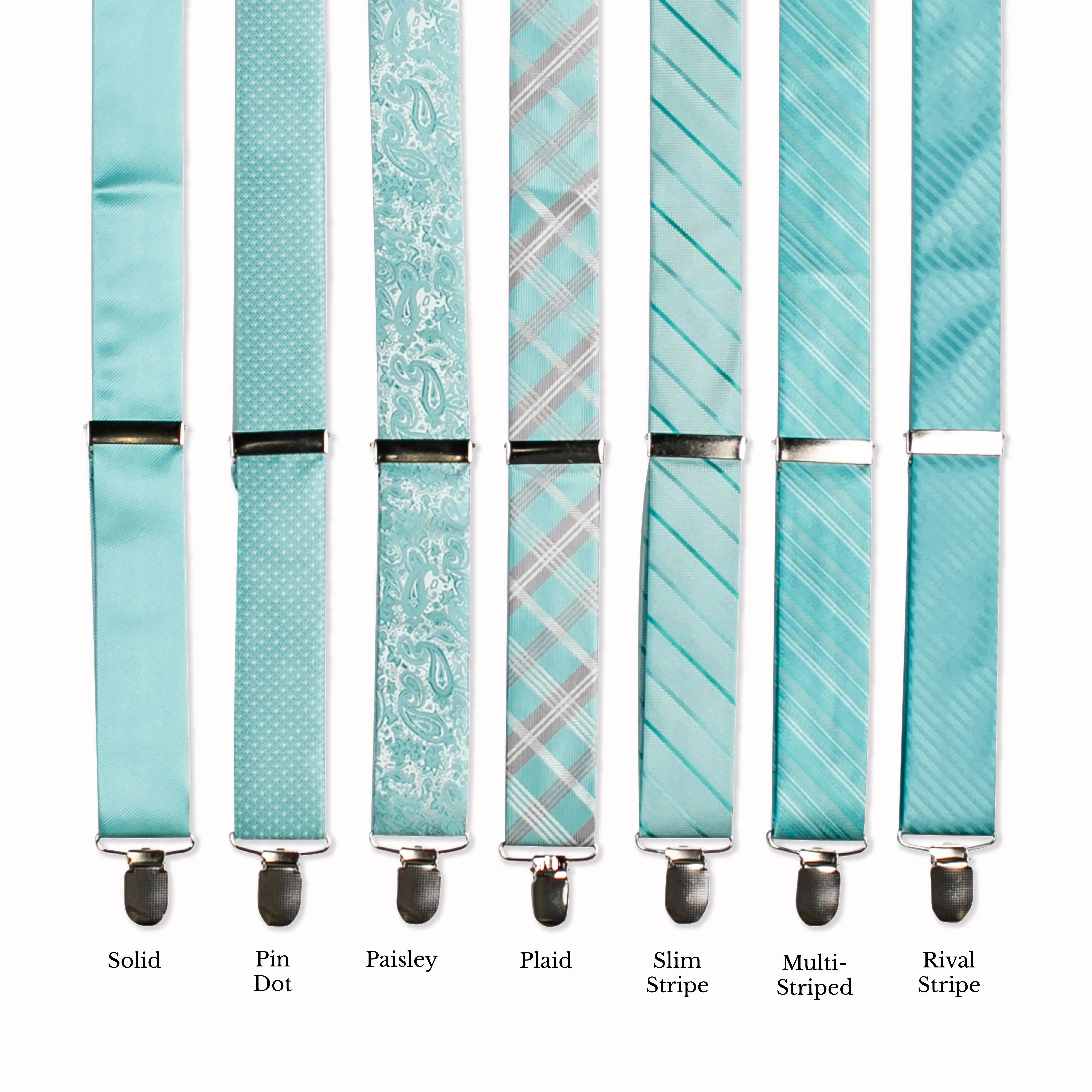 Classic Adjustable Suspenders - Waterdance