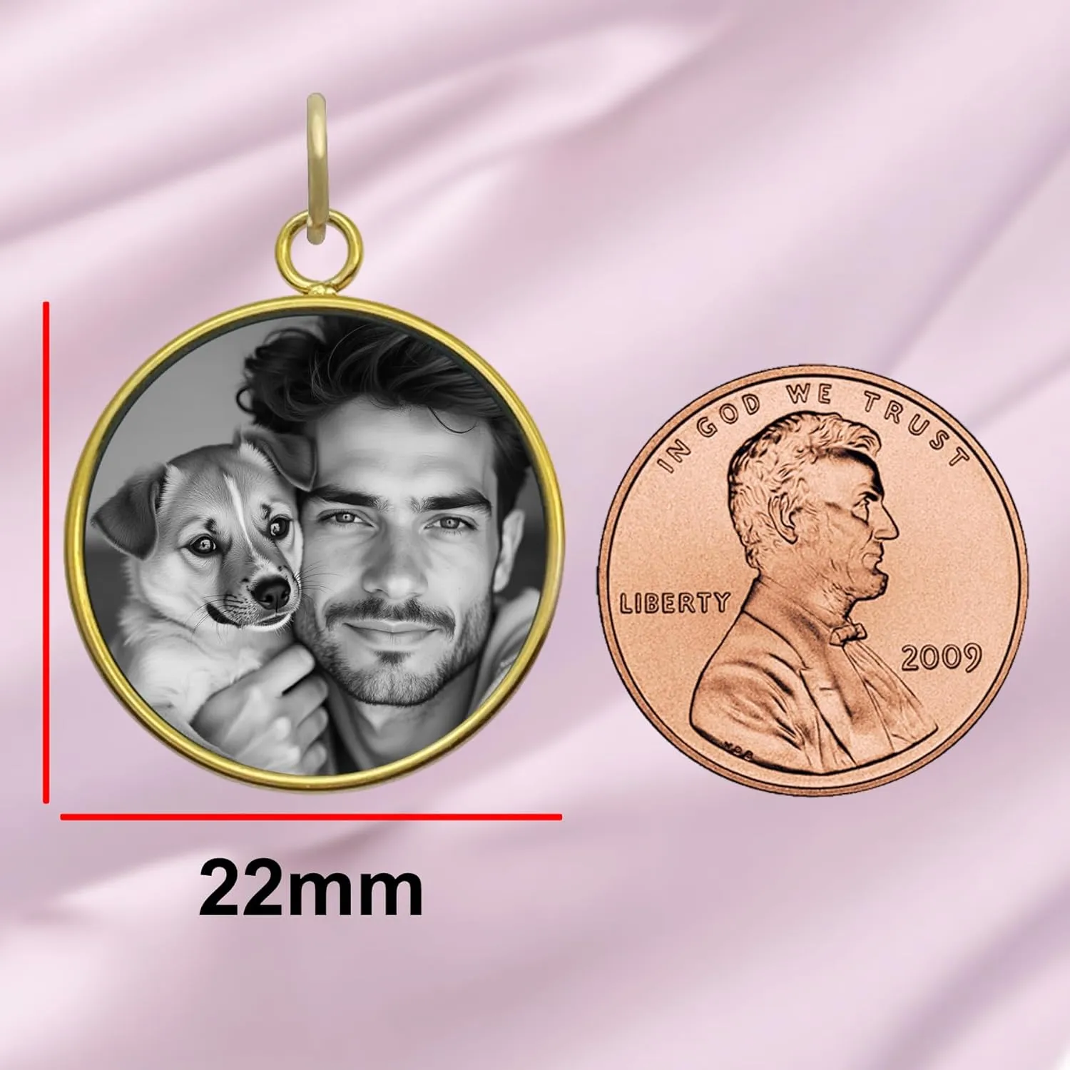 Custom Charm Personalized Laser Engraved Photo Pendant Dangle Bead For European Charm Bracelets