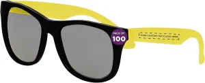 DISCOUNT PROMOS Bulk Sunglasses Pack, Plastic Party Favor Vintage Wayfarer Style for the Beach for Adults