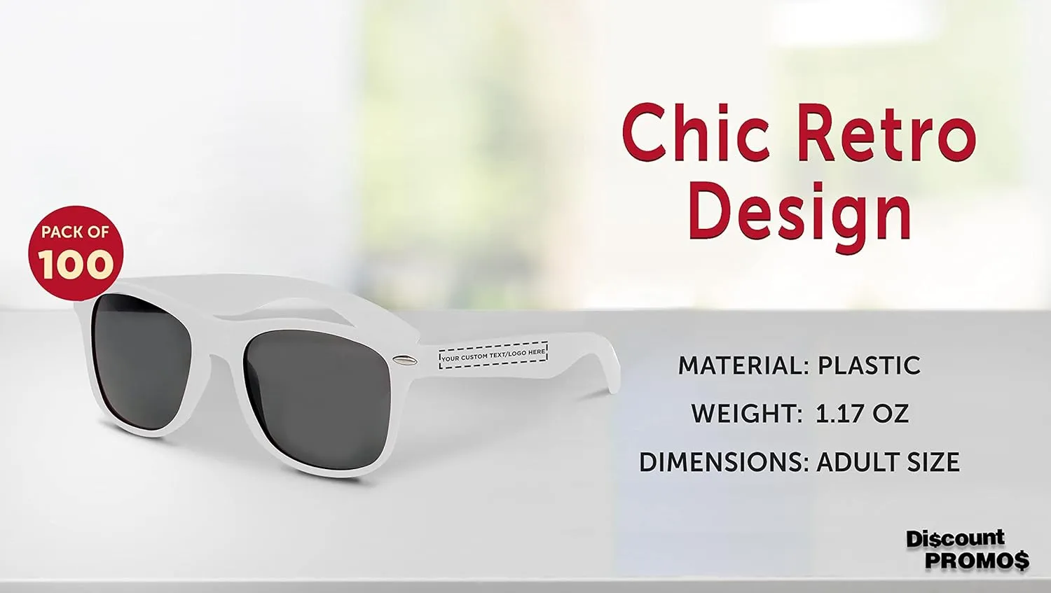 DISCOUNT PROMOS Velvet Smooth Sunglasses