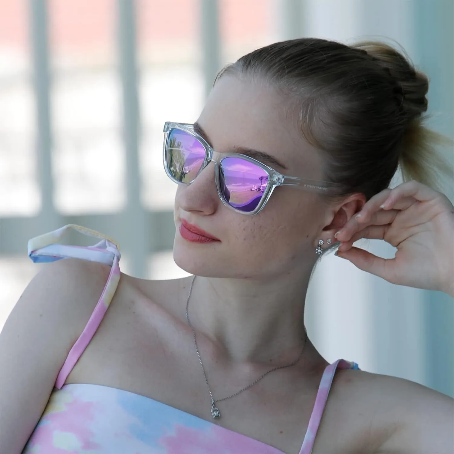 Dollger Polarized Sunglasses for Men Women Retro Classic UV400 Protection Sunglasses