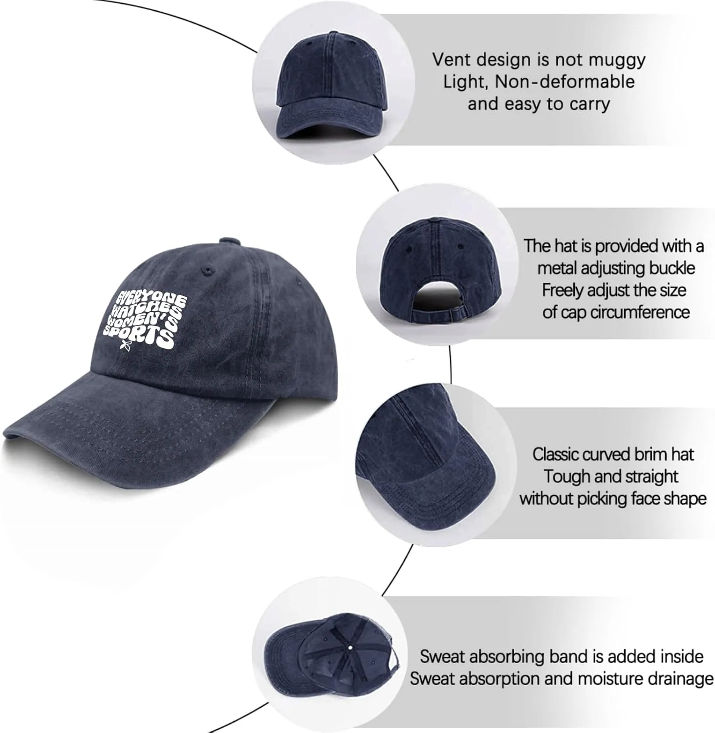 Everybody Watches Womens Sports Hat Men Retro Cycling Cap Womens Cycling Caps Vintage for Crafters