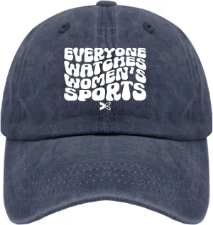 Everybody Watches Womens Sports Hat Men Retro Cycling Cap Womens Cycling Caps Vintage for Crafters