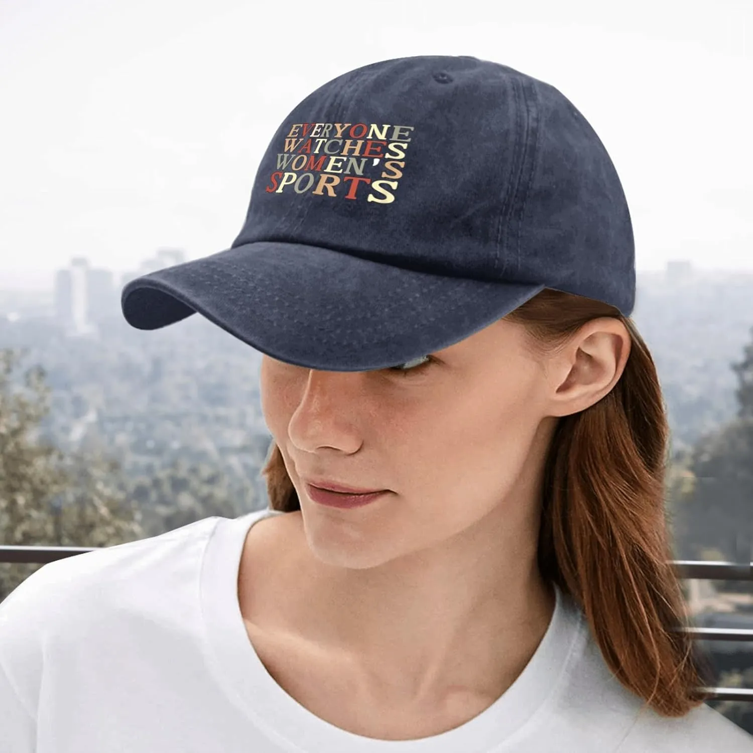 Everyone Watches Women's Sports Hat Women Funny Dad Hat for Womens Ball Cap Plain for Bakers