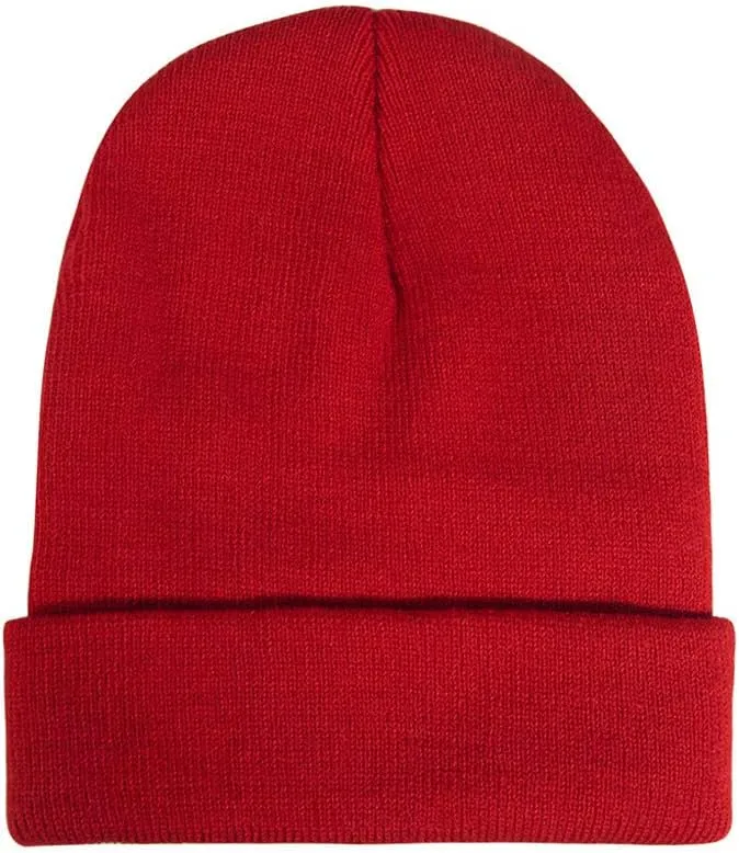 Fisherman Beanie for Men Women Short Cuff Knit Beanie Winter Warm Hats Trawler Hat Stylish Watch Cap