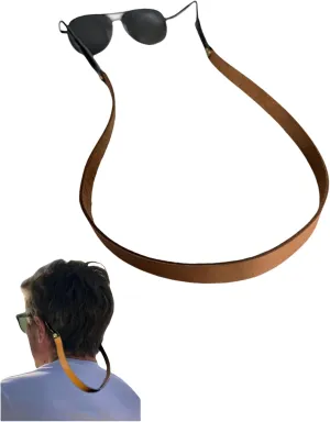 Full-grain Leather Glasses Strap Handmade Sports Sunglasses Eyeglasses Holders Around Neck Gifts for Men Women