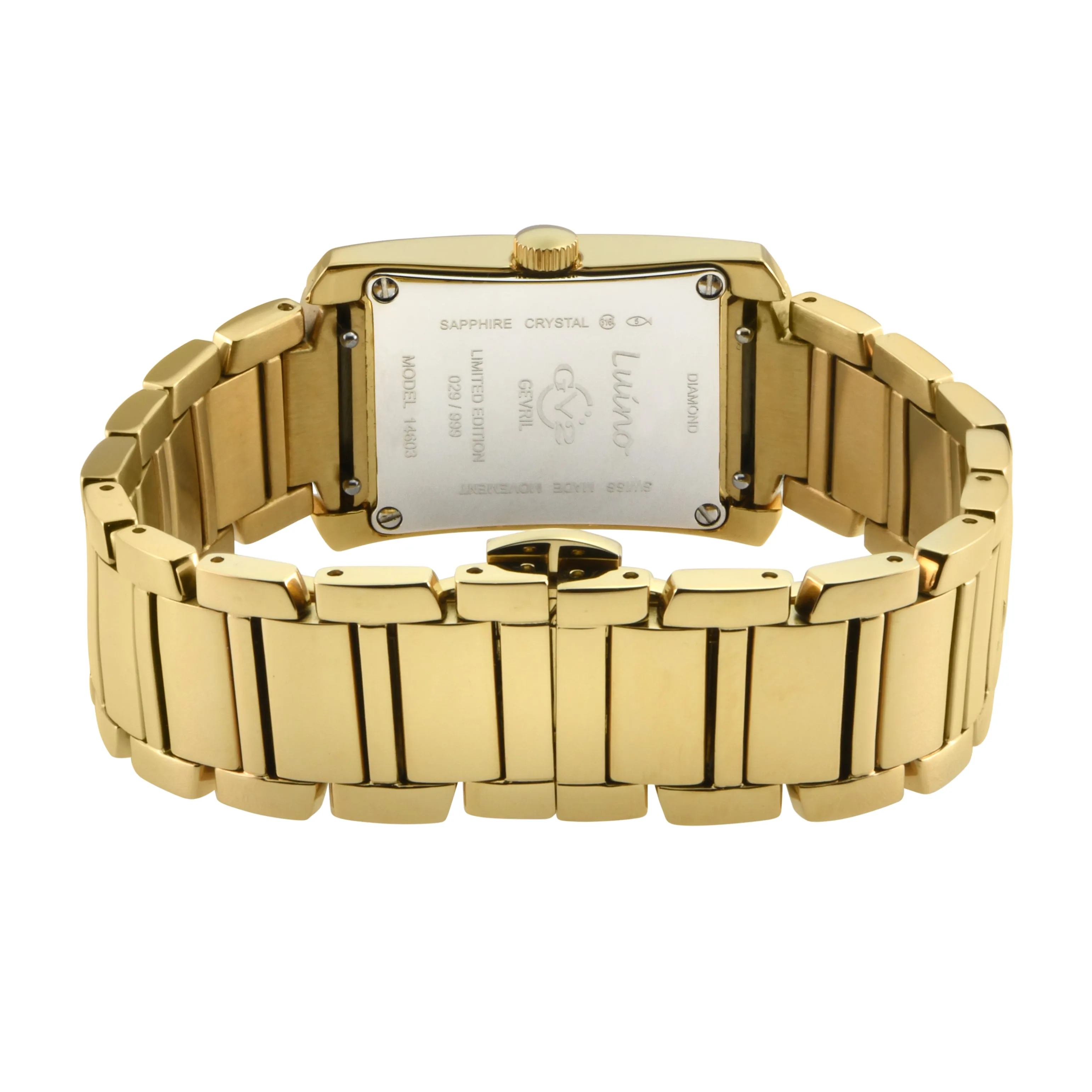 GV2 by Gevril Women's Luino 23mm Quartz Watch 14603B