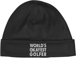 HILLBACK World-Okayest-Golfer-Gifts Unisex Hedging Cap Beanie Warm Skull Outdoor Sports Watch Hat