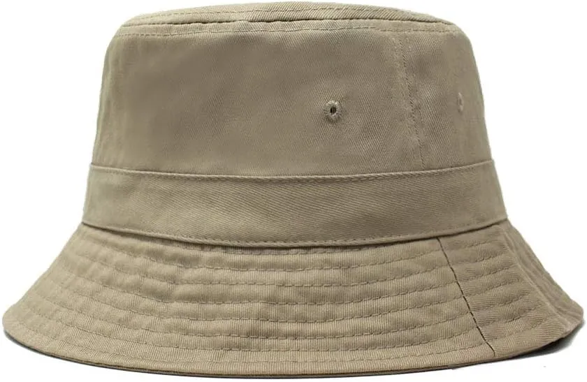 Hot Summer Bucket Hat - Trendy Cotton Sun Hat for Beach, Golf, Fishing - Fun Outdoor Vacation Boonie for Men and Women