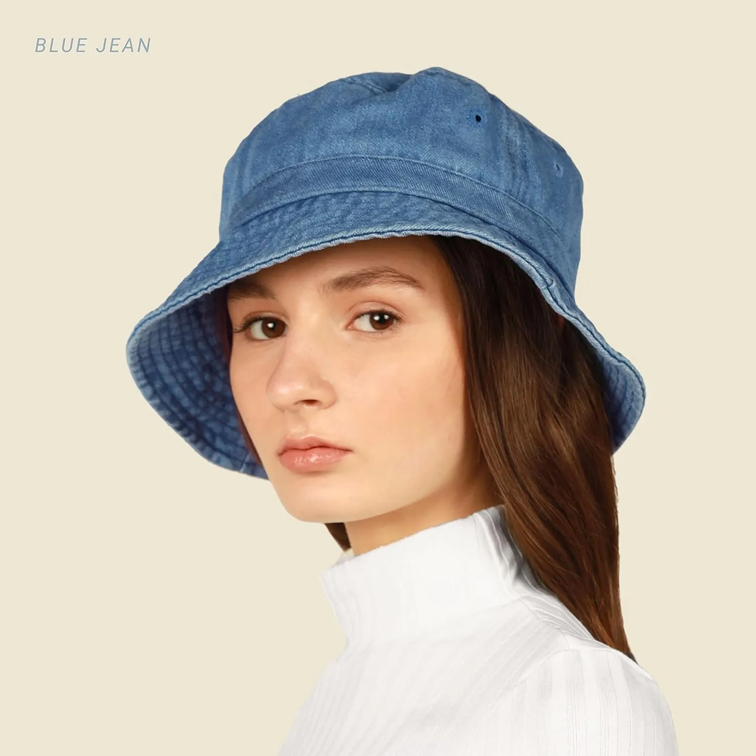 Hot Summer Bucket Hat - Trendy Cotton Sun Hat for Beach, Golf, Fishing - Fun Outdoor Vacation Boonie for Men and Women