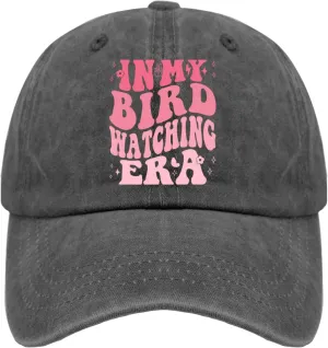 in My Bird Watching Era Running Hats for Women Outdoor Caps for Womens Hiking Caps Trendy Sun Hats