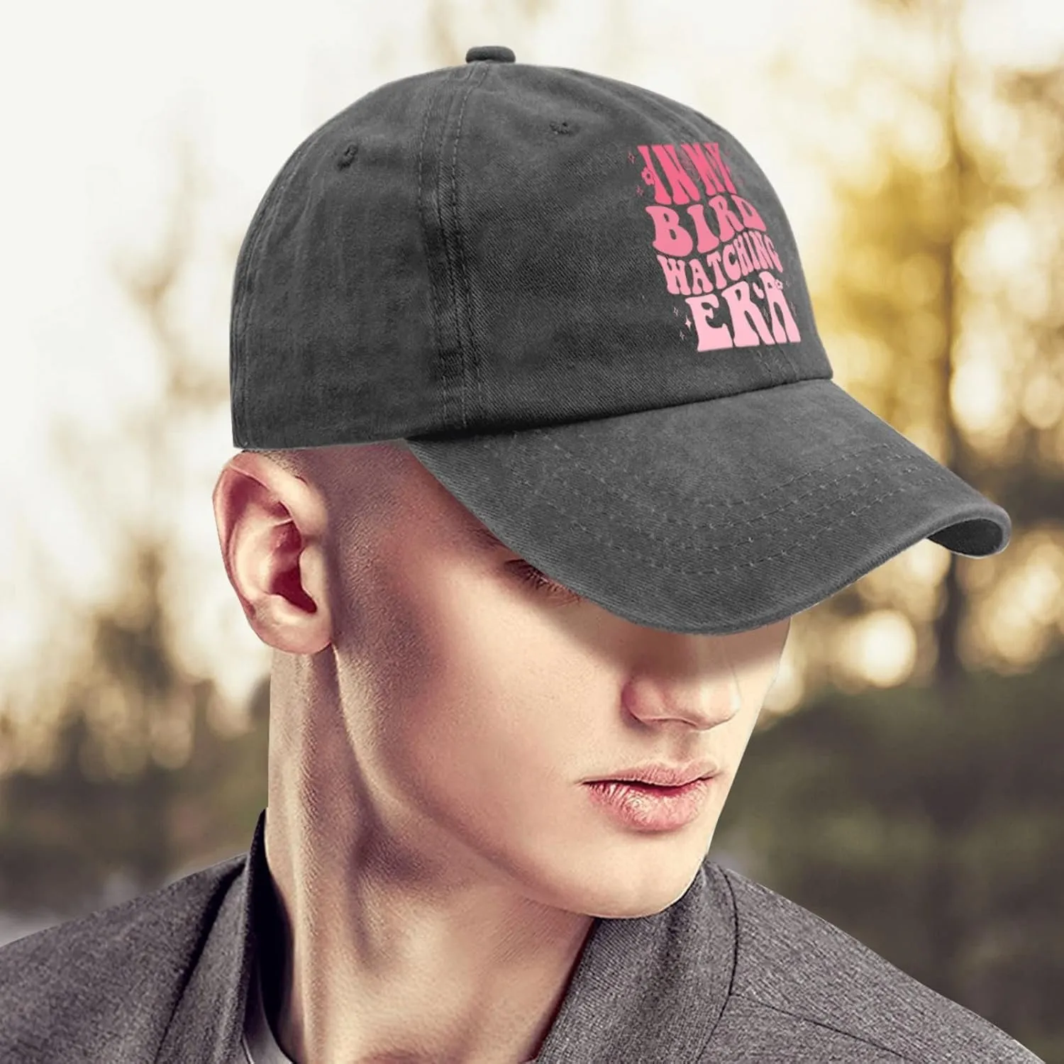 in My Bird Watching Era Running Hats for Women Outdoor Caps for Womens Hiking Caps Trendy Sun Hats