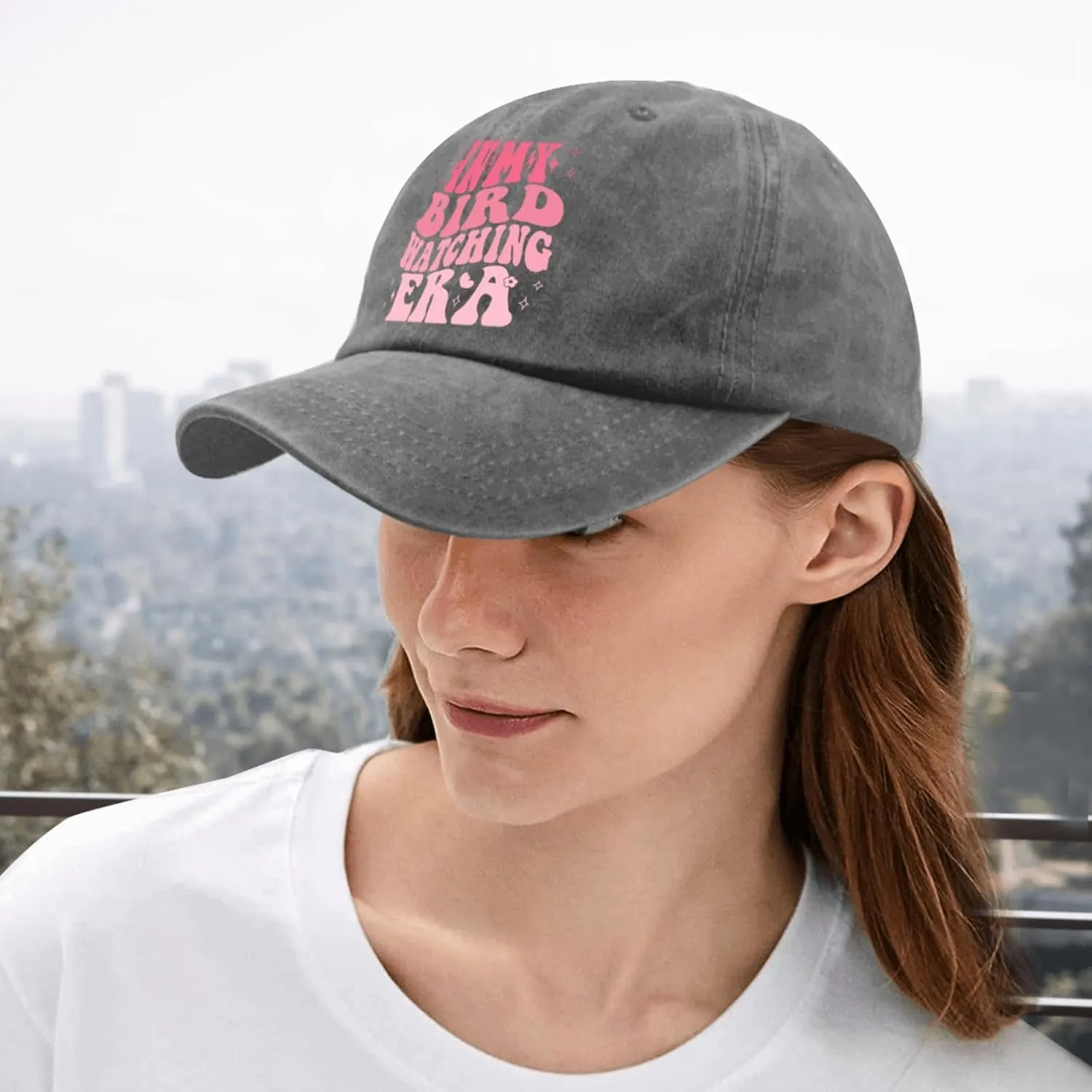 in My Bird Watching Era Running Hats for Women Outdoor Caps for Womens Hiking Caps Trendy Sun Hats