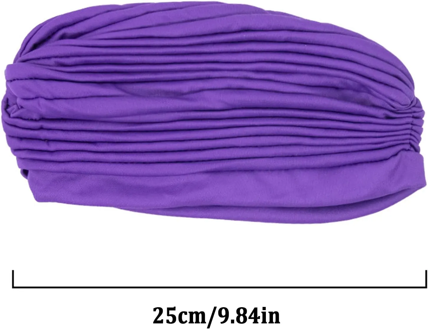 Ladies Fall Head Scarf Womens Large Elastic Solid Comfort Flat Hat Monochrome Fashion Headband Hat Womens Hat