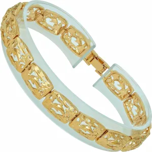 LIFETIME JEWELRY Dolphin Charm Bracelets for Women and Teen 24k Real Gold Plated