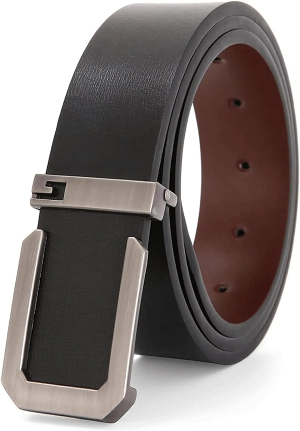 Luxury Belt Automatic Buckle Belts Adjustable Men's Belts Cowhide Retro Leather Mens Belts for All Occasions Belt Men