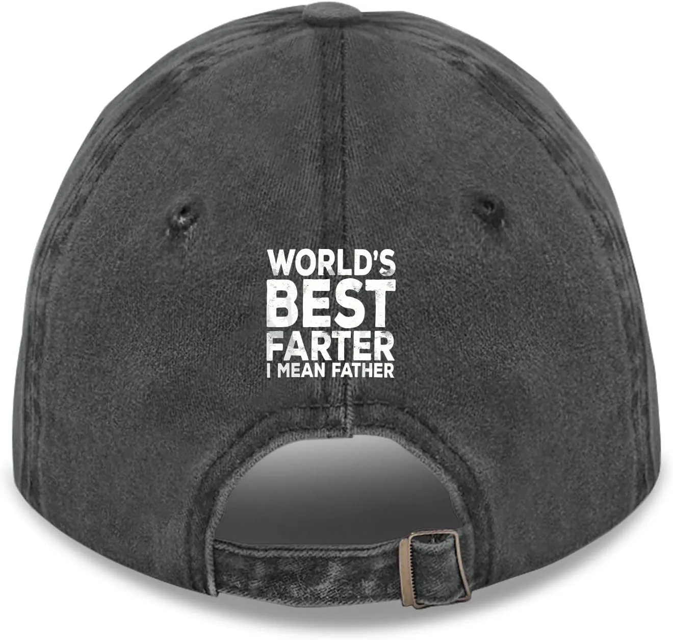 Made in US World's Best Farter I Mean Father Fathers Day Funny Dad Dog Hats for Men Baseball Cap Low