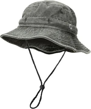 Men's Bucket Hat Camo Outdoor Sun Protection, Breathable Quick-Dry Fishing Gardening Hiking Hat ,UPF50  Cotton Wide Brim
