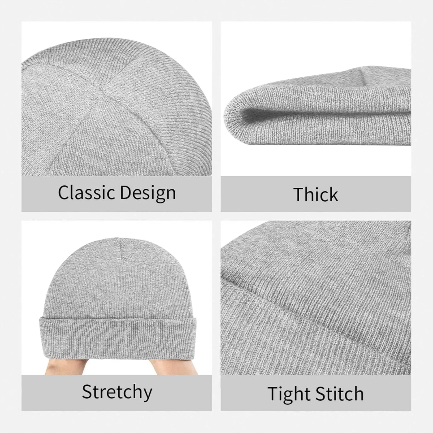 Mens Skull Caps Amsterdam Knit Thermo Winterhat for Mens Knit Cuffed Skullies & Beanies Forgirls Novelty I Love Amsterdam Cap