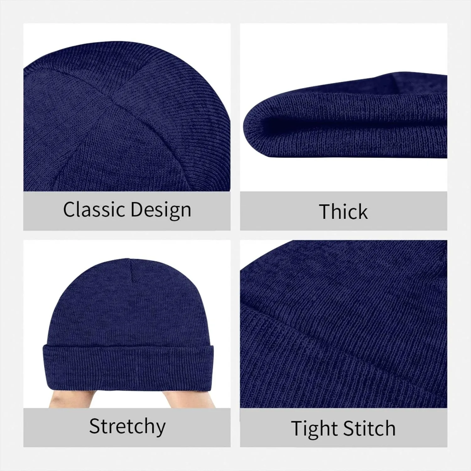 Mens Skull Caps Amsterdam Knit Thermo Winterhat for Mens Knit Cuffed Skullies & Beanies Forgirls Novelty I Love Amsterdam Cap