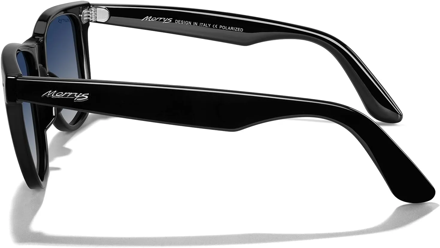 MERRY'S Classic Square Shape Polarized Sunglasses for Womens Mens Retro Designer UV400 Sun Glasses S6140