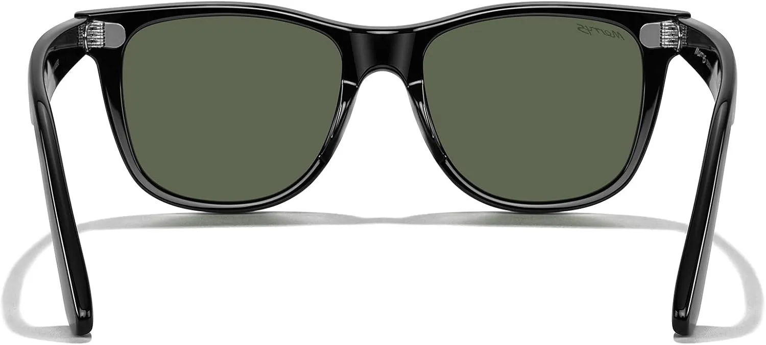 MERRY'S Classic Square Shape Polarized Sunglasses for Womens Mens Retro Designer UV400 Sun Glasses S6140