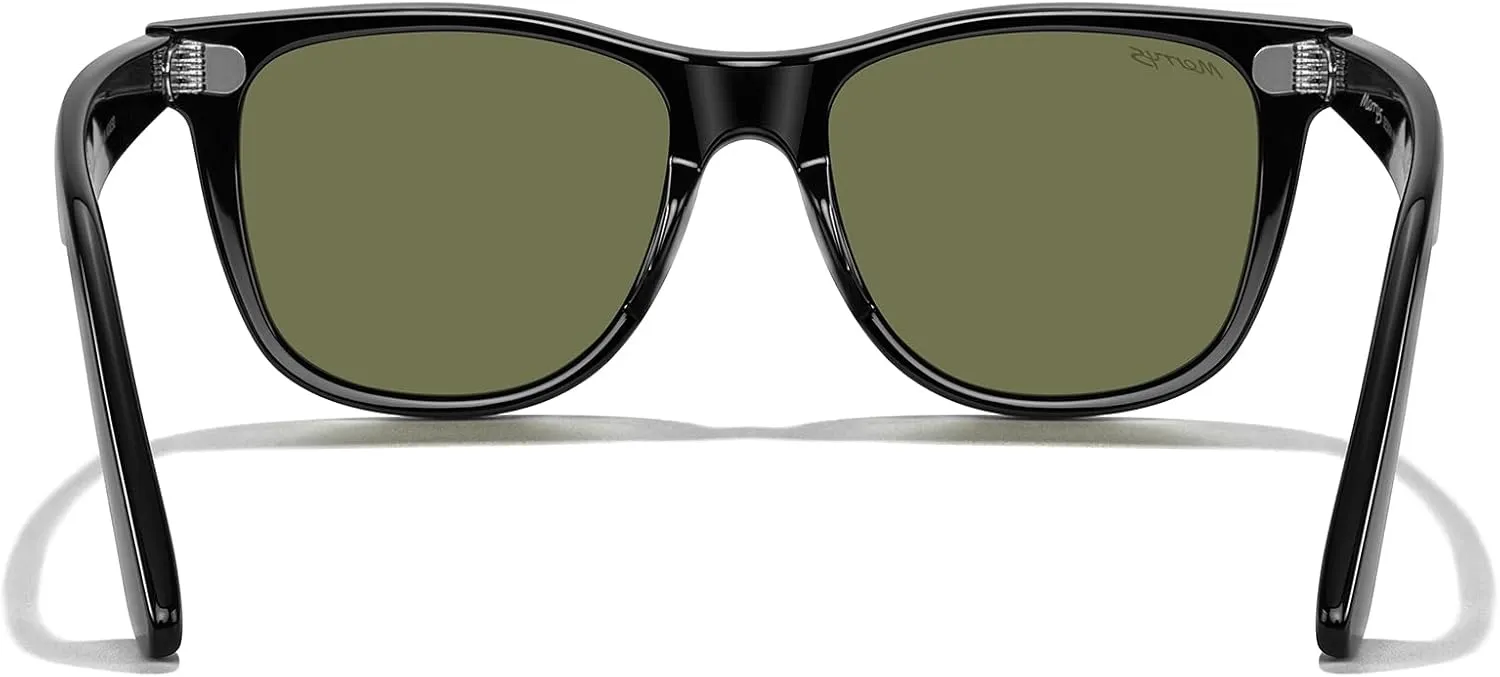 MERRY'S Classic Square Shape Polarized Sunglasses for Womens Mens Retro Designer UV400 Sun Glasses S6140