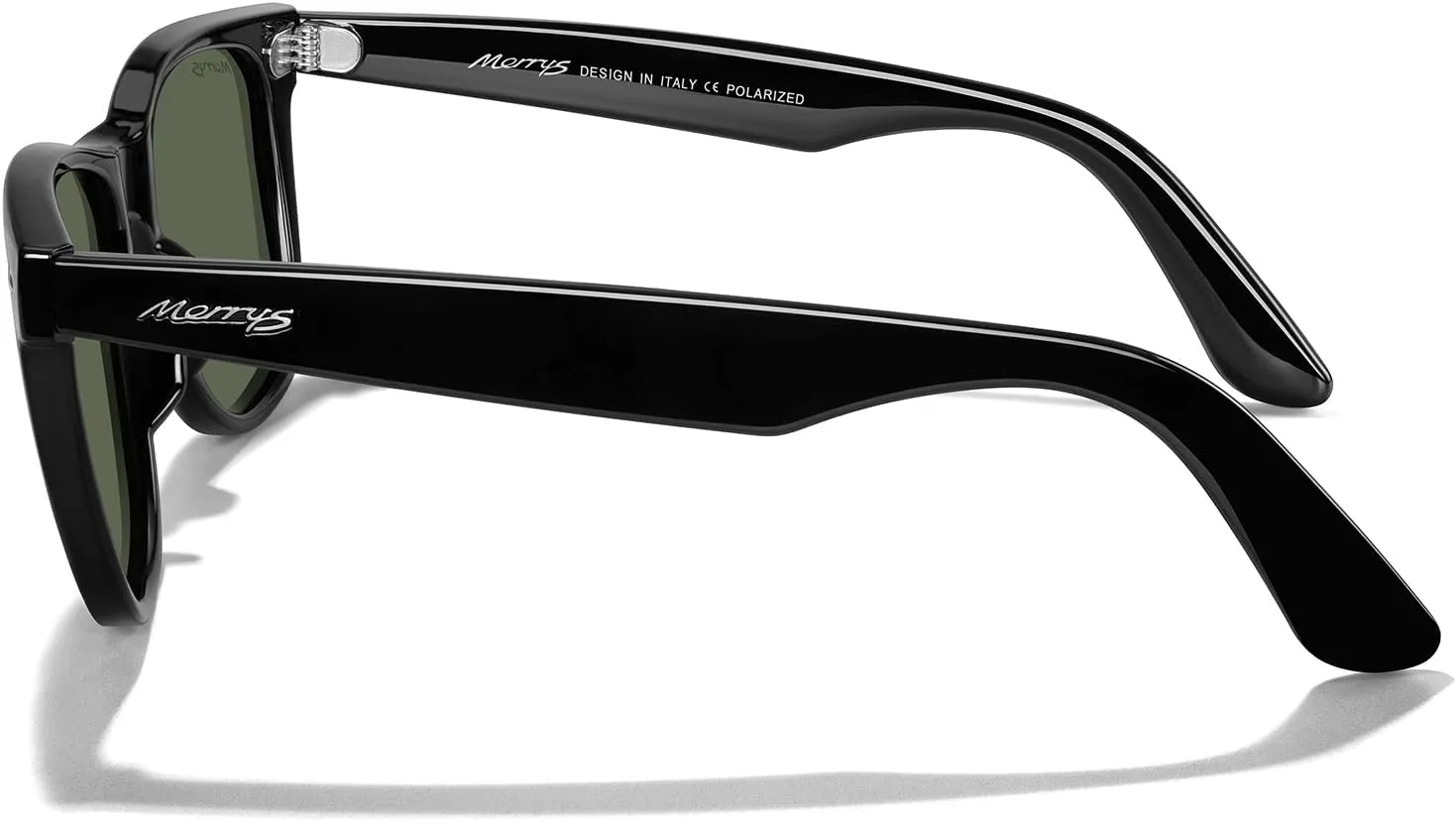 MERRY'S Classic Square Shape Polarized Sunglasses for Womens Mens Retro Designer UV400 Sun Glasses S6140