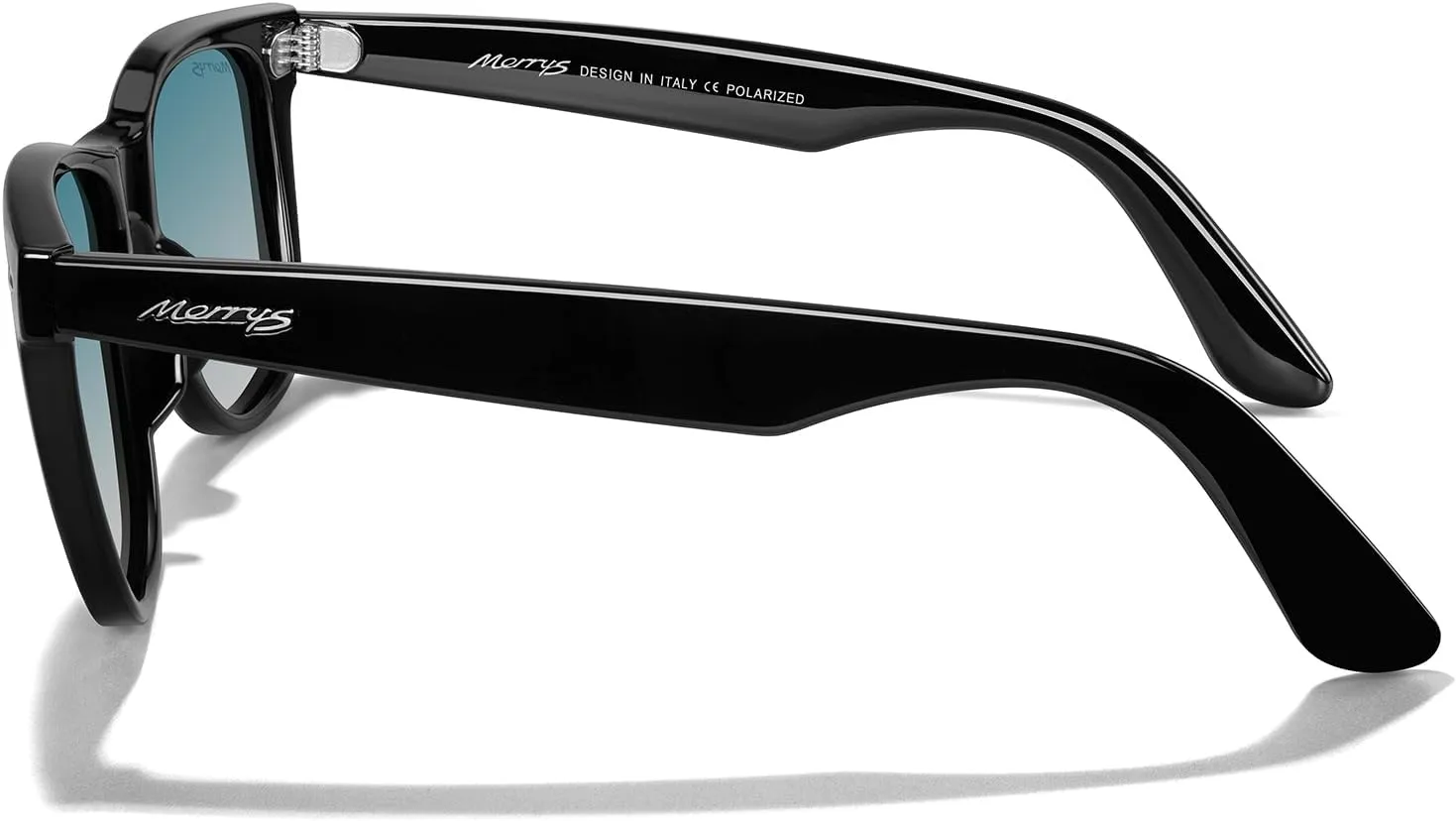 MERRY'S Classic Square Shape Polarized Sunglasses for Womens Mens Retro Designer UV400 Sun Glasses S6140