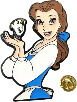 Princess Enamel Lapel Pin, Decorative Brooch Pins