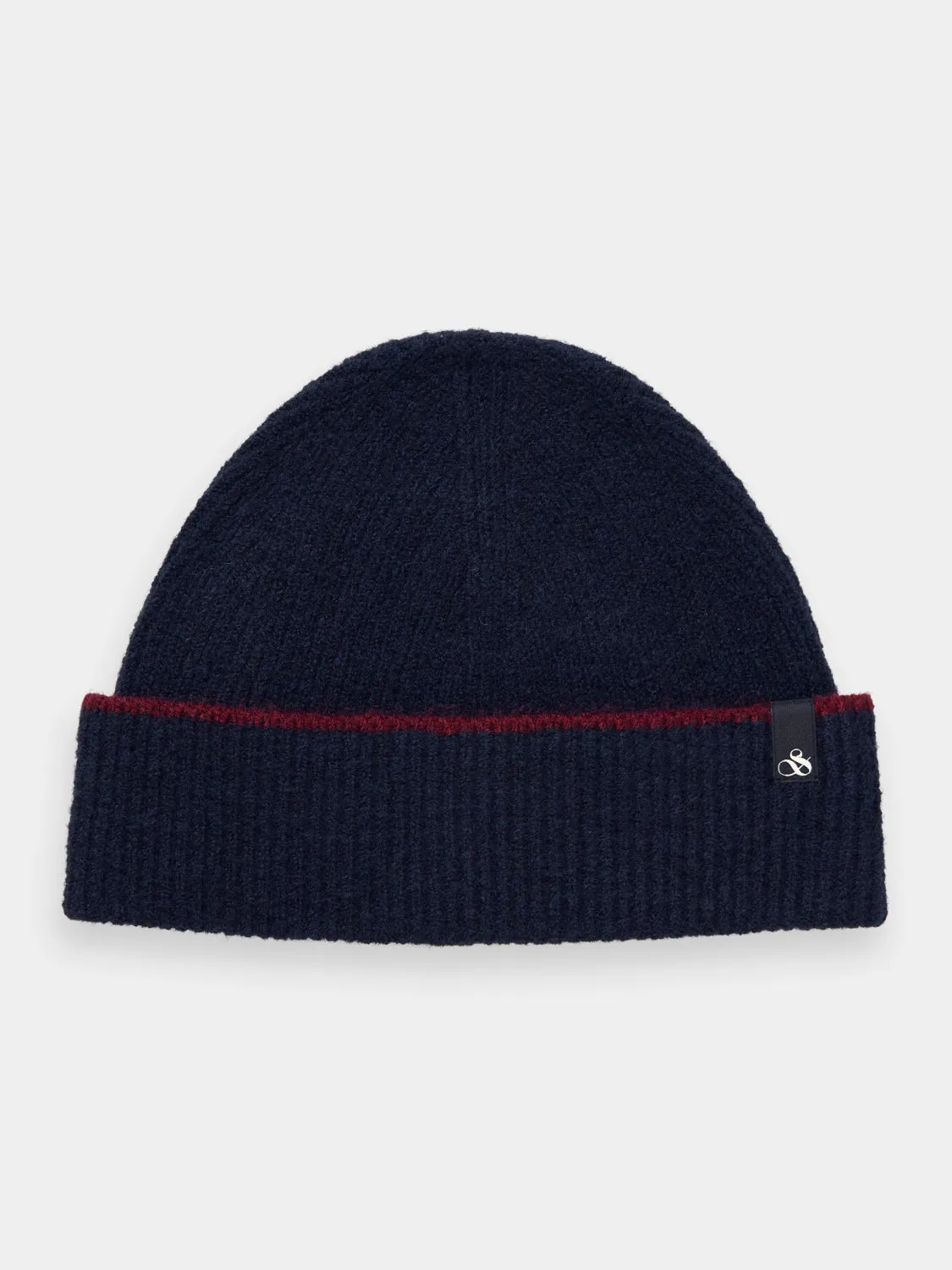 Rib knit beanie