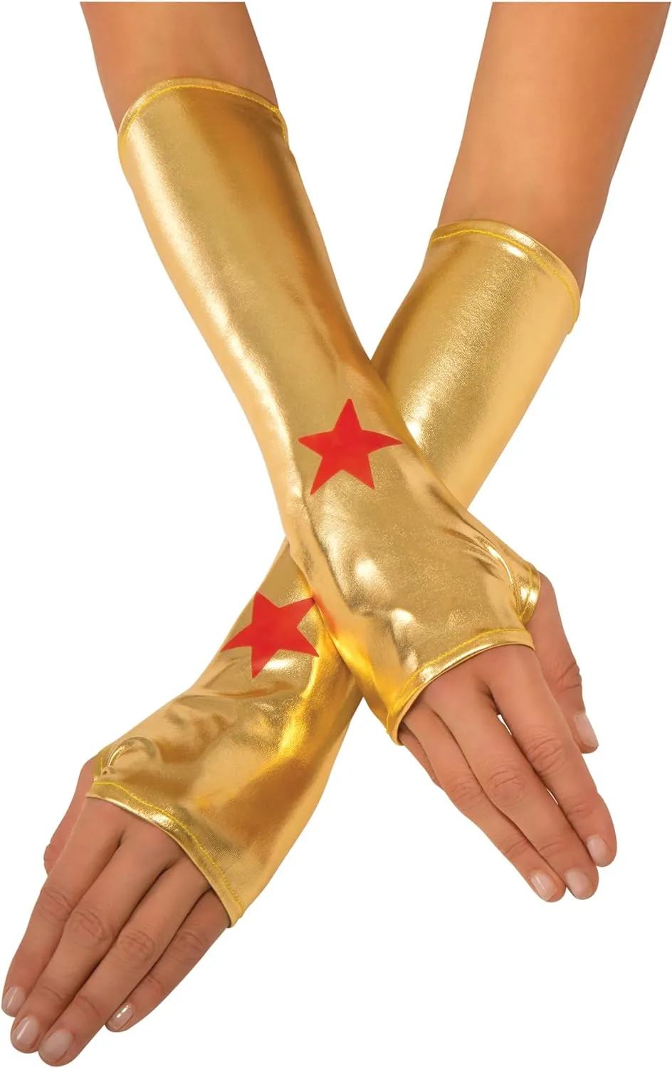 Rubies Women's DC Comics Wonder Woman Gauntlets Party Supplies for Themed Parties and Halloween, One Size US
