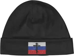 Russian-Flag Orthodox Flag Cross Gifts Unisex Hedging Cap Beanie Warm Skull Outdoor Sports Watch Hat