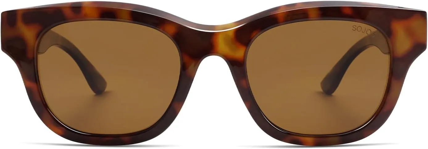 SOJOS Polarized Sunglasses womens men Trendy Small Designer Shades SJ2289