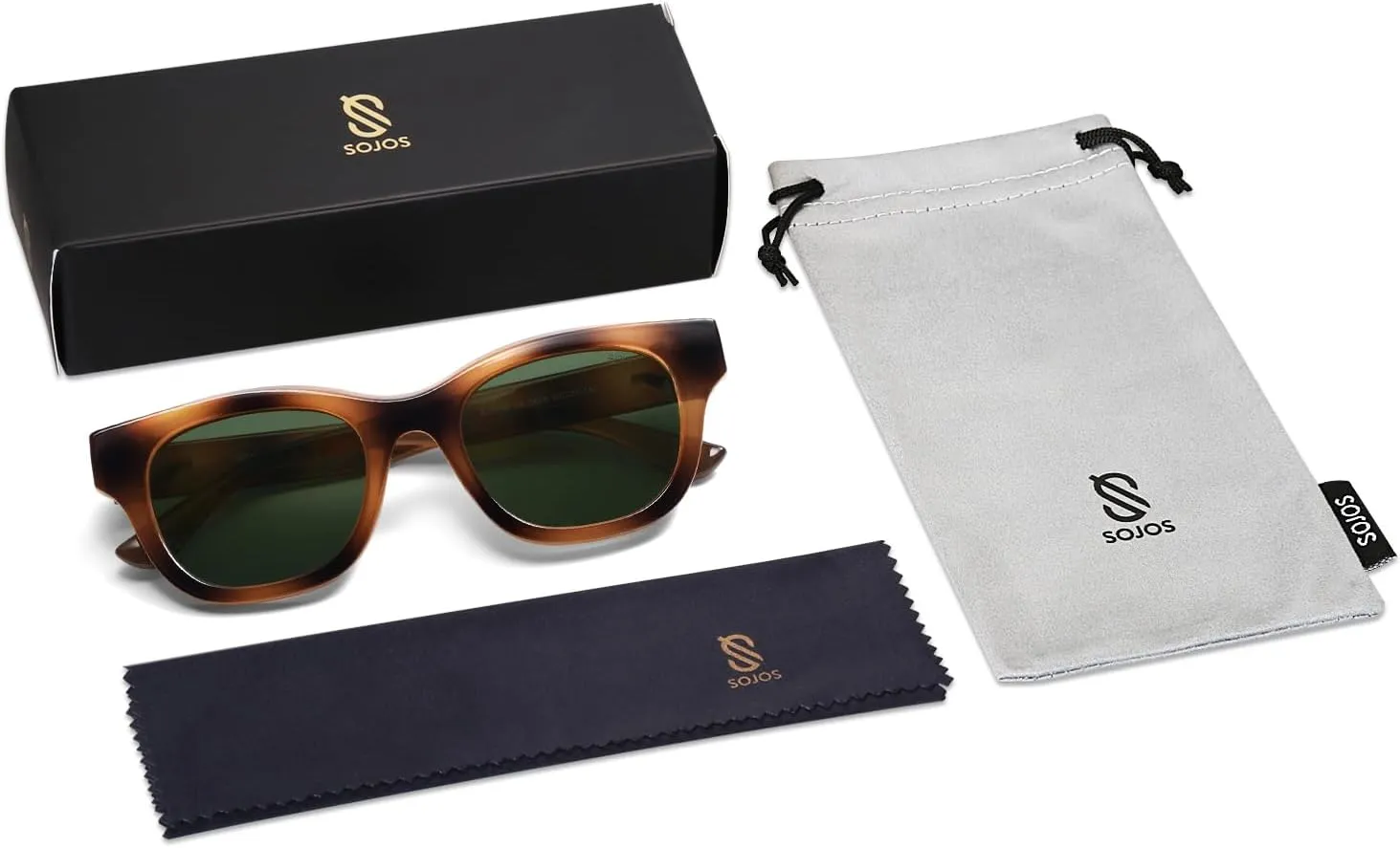 SOJOS Polarized Sunglasses womens men Trendy Small Designer Shades SJ2289