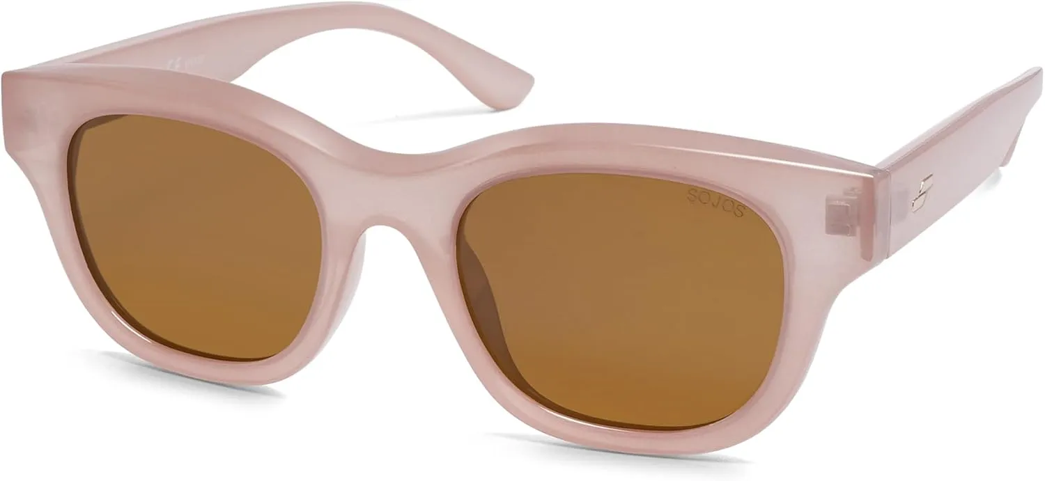 SOJOS Polarized Sunglasses womens men Trendy Small Designer Shades SJ2289